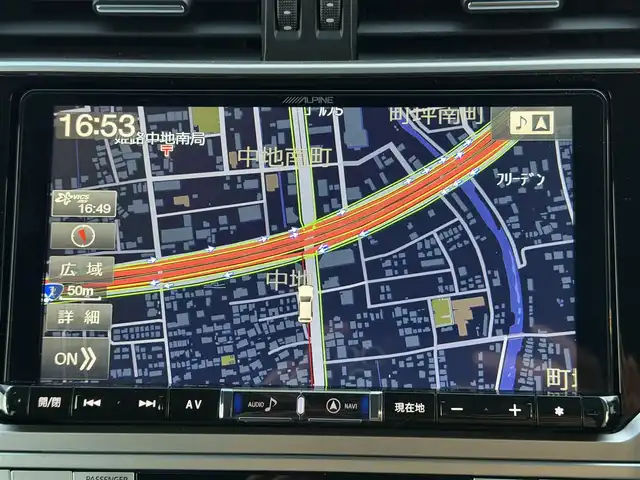 トヨタ ランドクルーザー プラド TX Lパッケージ ブラックED 兵庫県 2020(令2)年 3.8万km アティチュードブラックマイカ 7人乗り/アルパイン9インチナビ/　（AM/FM/CD/DVD/SD/BT/USB)/フルセグTV/バックカメラ/ステアリングリモコン/プリクラッシュセーフティー/レーンアシスト/クルーズコントロール/先行車発進告知/横滑り防止装置/オートライト/オートハイビーム/ビルドインETC/レザーシート/前席パワーシート/前席（シートヒーター・エアシート）/純正フロアマット/LEDヘッドライト/ヘッドライトウォッシャー/クリアランスソナー/ルーフレール/純正18インチアルミホイール