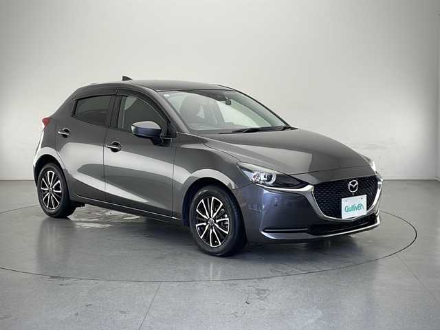 マツダ マツダ２ 15S プロアクティブ 長野県 2020(令2)年 3.9万km マシーングレープレミアムM 純正SDナビ/（フルセグTV/CD/DVD/USB/BL/FM/AM)/全方位カメラ/ビルトインETC/ドラレコ（前方）/スマートシティーブレーキサポート/BSMシステム/車線逸脱警報システム/交通標識認識システム/クリアランスソナー/純正フロアマット/社外アルミホイール/ドアバイザー/ウィンカーミラー/電動格納ミラー/スマートキー/スペアキー1本