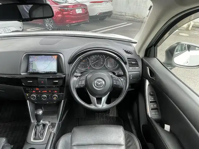 マツダ ＣＸ－５ XD Lパッケージ 宮城県 2014(平26)年 16万km クリスタルホワイトパールマイカ サンルーフ/ワンオーナー/4WD/純正メモリナビ/フルセグTV/DVD/CD/BT/FM/AM/レザー調シート/前席シートヒーター/D席パワーシート/ステアリングスイッチ/純正アルミ夏タイヤ19インチ/社外アルミ冬タイヤ17インチ/ブラインドスポットモニター/クルーズコントロール