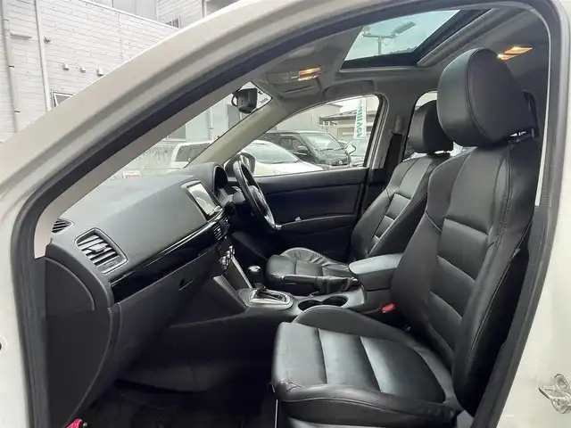 マツダ ＣＸ－５ XD Lパッケージ 宮城県 2014(平26)年 16万km クリスタルホワイトパールマイカ サンルーフ/ワンオーナー/4WD/純正メモリナビ/フルセグTV/DVD/CD/BT/FM/AM/レザー調シート/前席シートヒーター/D席パワーシート/ステアリングスイッチ/純正アルミ夏タイヤ19インチ/社外アルミ冬タイヤ17インチ/ブラインドスポットモニター/クルーズコントロール