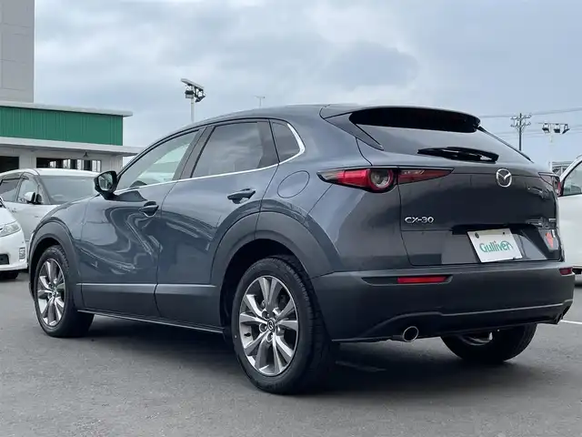 マツダ ＣＸ－３０ XD Lパッケージ 東京都 2020(令2)年 5.2万km ポリメタルグレーM 全周囲 /ACC /BOSE/電動リア /温シート /温ハンドル /前後純正ドラレコ /D席メモリー付きパワーシート /CD/DVD/TVチューナー  /ワンオーナー/本革シート/HUD/リバース連動ドアミラー