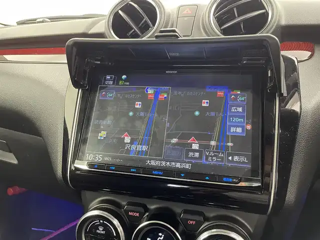 スズキ スイフト スポーツ 大阪府 2022(令4)年 2.8万km プレミアムシルバーメタリック ワンオーナー/HKSマフラー/Wedssportアルミホイール(SA99R)/モンスタースポーツ/・シフトノブ/・ウインドウエアロバイザー/・ドアプロテクター/追加レーダー(ASSURA/AR-47LA)/社外ナビ(KENWOOD/MDV-S809L)/・フルセグTV/・Bluetooth/・CD/DVD/・USB接続/・HDMI/衝突軽減システム/追従クルーズコントロール/前後コーナーセンサー/バックカメラ/スペアキー/保証書/取扱説明書/点検記録簿