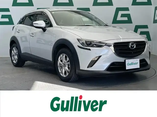 マツダ ＣＸ－３ 20S 鹿児島県 2019(平31)年 3.7万km セラミックM 純正SDナビ/フルセグTV/BT/CD/DVD/AM/FM/360°ビューモニター/スマートシティブレーキサポート/電動パーキングブレーキ/オートブレーキホールド/LEDヘッドライト/ETC/純正16インチアルミホイール/純正フロアマット/ドアバイザー