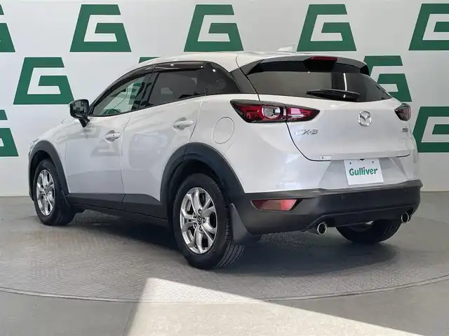 マツダ ＣＸ－３ 20S 鹿児島県 2019(平31)年 3.7万km セラミックM 純正SDナビ/フルセグTV/BT/CD/DVD/AM/FM/360°ビューモニター/スマートシティブレーキサポート/電動パーキングブレーキ/オートブレーキホールド/LEDヘッドライト/ETC/純正16インチアルミホイール/純正フロアマット/ドアバイザー