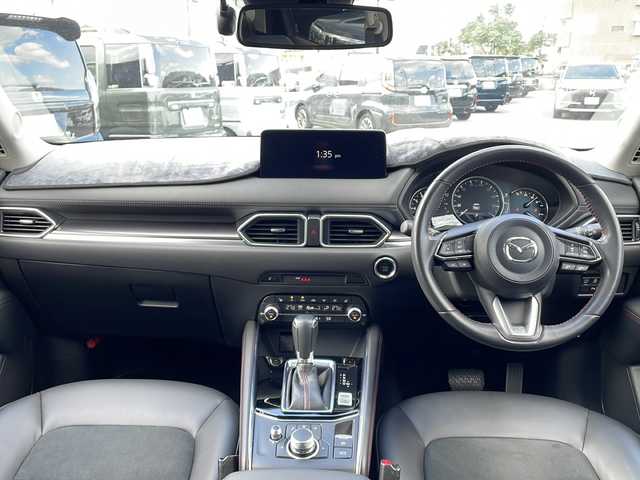 マツダ ＣＸ－５ 20S ブラックトーンED 山口県 2021(令3)年 1.1万km マシーングレープレミアムM スマートキー×2/純正ナビ/全方位カメラ/ドライブレコーダー前後/クルーズコントロール/電動リアゲート/ハンドルヒーター/ハーフレザーシート/LEDヘッドライト/D席N席シートヒーター/D席N席パワーシート/オートHOLD/MTモード付AT/デュアルエアコン/アイドリングストップ/純正フロアマット/純正19インチアルミホイール/保証書/取扱説明書