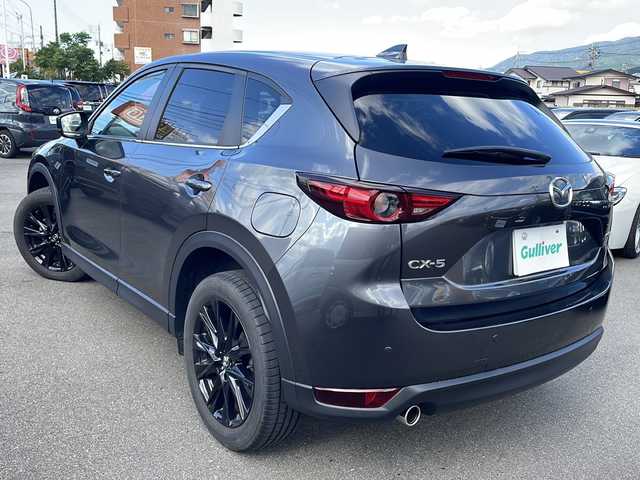 マツダ ＣＸ－５ 20S ブラックトーンED 山口県 2021(令3)年 1.1万km マシーングレープレミアムM スマートキー×2/純正ナビ/全方位カメラ/ドライブレコーダー前後/クルーズコントロール/電動リアゲート/ハンドルヒーター/ハーフレザーシート/LEDヘッドライト/D席N席シートヒーター/D席N席パワーシート/オートHOLD/MTモード付AT/デュアルエアコン/アイドリングストップ/純正フロアマット/純正19インチアルミホイール/保証書/取扱説明書