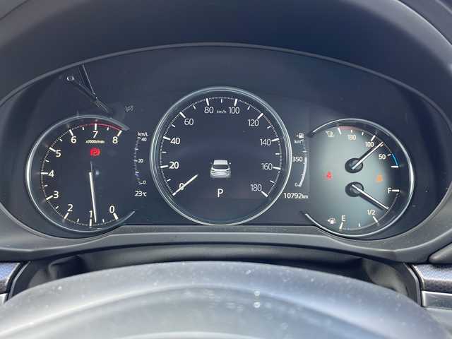 マツダ ＣＸ－５ 20S ブラックトーンED 山口県 2021(令3)年 1.1万km マシーングレープレミアムM スマートキー×2/純正ナビ/全方位カメラ/ドライブレコーダー前後/クルーズコントロール/電動リアゲート/ハンドルヒーター/ハーフレザーシート/LEDヘッドライト/D席N席シートヒーター/D席N席パワーシート/オートHOLD/MTモード付AT/デュアルエアコン/アイドリングストップ/純正フロアマット/純正19インチアルミホイール/保証書/取扱説明書