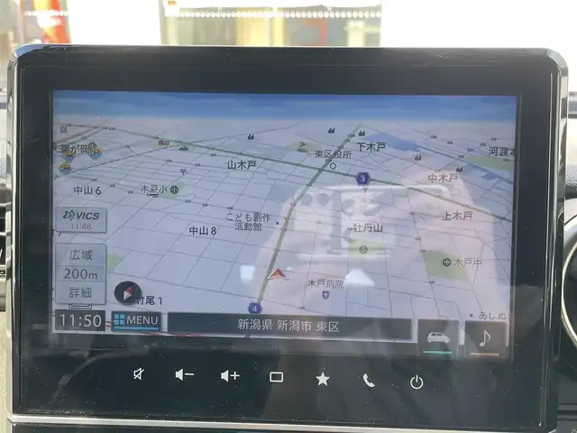 スズキ スペーシア ギア HYBRID XZターボ 青森県 2022(令4)年 7.5万km シフォンアイボリーM ワンオーナー/4WD/ターボ/純正ホイール夏タイヤ装着/社外スタッドレスタイヤ3本車載/メモリナビ/フルセグテレビ/バックカメラ/ドライブレコーダー/アラウンドビューモニター/アイドリングストップ/ウィンカーミラー/クルーズコントロール/ドアバイザー/プッシュスタート/両側パワースライドドア/ETC/運転席助手席シートヒーター/ハンズフリー/純正フロアマット