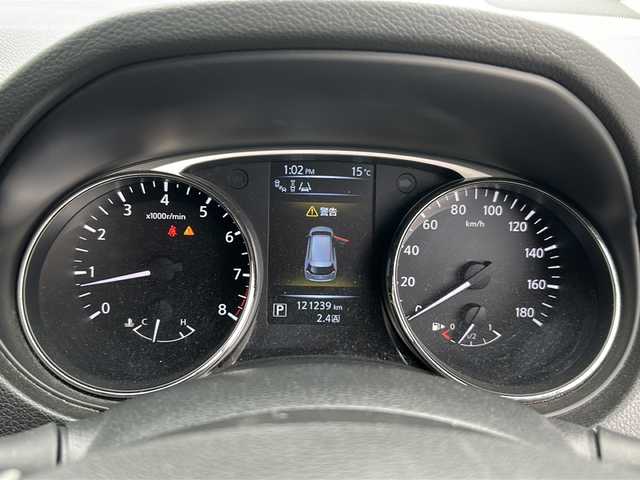 日産 エクストレイル 20X エマージェンシーブレーキ 道央・札幌 2015(平27)年 12.2万km ダイヤモンドブラック ４WD/衝突被害軽減システム/純正SDナビ/（AM/FM/CD/DVD/TV/AUX）/純正フロアマット/社外AW/ETC/社外AW/全方位カメラ/前後コーナーセンサー/シートヒーター/Wエアコン/ステアリングスイッチ/フォグランプ/オートライト/電動格納ミラー