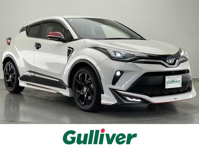 トヨタ Ｃ－ＨＲ G モード ネロ セーフティプラス 愛知県 2021(令3)年 4.4万km ホワイトパールクリスタルシャイン 純正ディスプレイナビ　ミラキャスト対応　ＵＳＢ　モデリスタエアロ　ハーフレザー　シートヒーター　セーフティセンス　衝突軽減装置　追従クルコン　ＬＥＤオートライト　フォグランプ　コーナーセンサー　禁煙車