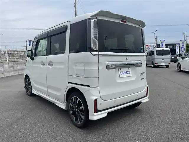 スズキ スペーシア カスタム HYBRID XS 大阪府 2019(平31)年 5.9万km ピュアホワイトP (株)IDOMが運営する【じしゃロン堺店】の自社ローン専用車両になります。/こちらは現金またはオートローンご利用時の価格です。自社ローンご希望の方は別途その旨お申付け下さい