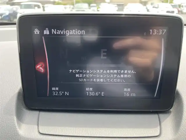 マツダ デミオ 13S 熊本県 2018(平30)年 5.8万km ジェットブラックマイカ 純正ナビ/・AM/FM/CD/DVD/SD/BT/・フルセグTV/・バックカメラ/スマートシティブレーキサポート/ブラインドスポットモニター/車線逸脱警報/パーキングセンサー/ステアリングリモコン/D/Nシートヒーター/ＬＥＤヘッドライト/オートライト/フォグランプ/スマートキー/スペアキー/プッシュスタート/純正フロアマット/純正ドアバイザー