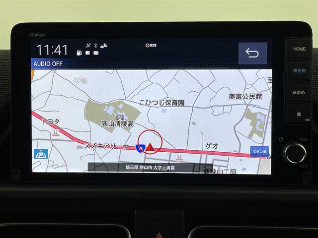 ホンダ フリード ハイブリット e:HEV AIR EX 埼玉県 2025(令7)年 0.4万km クリスタルブラックパール ・ホンダセンシング/・純正９インチナビゲーション/（フルセグTV/Bluetooth/アップルカープレイ/アンドロイドオート/）/・バックカメラ/・両側パワースライドドア /・アダプティブクルーズコントロール/・車線維持支援システム/・ブラインドスポットインフォメーション/・パーキングセンサー/・ハーフレザーシート /・シートヒーター /・前後ドライブレコーダーDRH-229ND/・ETC/・オートLEDヘッドライト/・ECON/・電動パーキングブレーキ/・ブレーキホールド/・スマートキー/・プッシュスタート