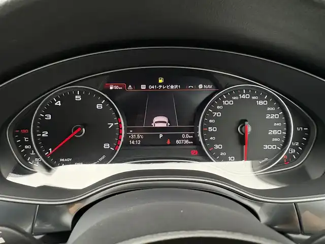アウディ Ａ７ SB 2.0 TFSI クワトロ S LINE P 石川県 2017(平29)年 6.1万km グレイシアホワイトメタリック 黒革シート/シートヒーター/衝突軽減ブレーキ/アダプティブクルーズコントロール/サイドアシスト/純正ナビ/フルセグＴＶ/バックカメラ/クリアランスソナー/電動リアゲート/ＢＯＳＥサウンド/ＬＥＤライト