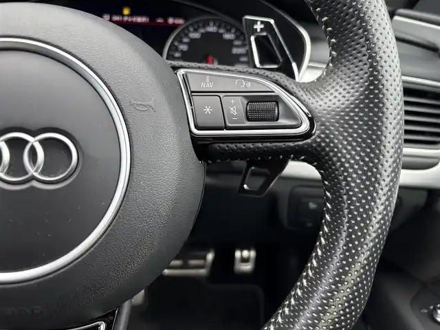 アウディ Ａ７ SB 2.0 TFSI クワトロ S LINE P 石川県 2017(平29)年 6.1万km グレイシアホワイトメタリック 黒革シート/シートヒーター/衝突軽減ブレーキ/アダプティブクルーズコントロール/サイドアシスト/純正ナビ/フルセグＴＶ/バックカメラ/クリアランスソナー/電動リアゲート/ＢＯＳＥサウンド/ＬＥＤライト