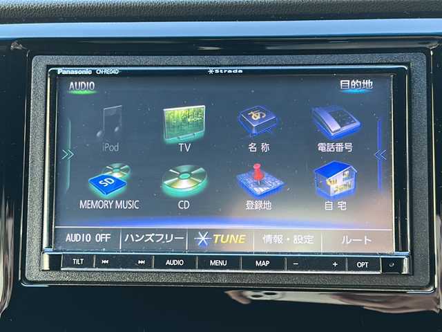 ホンダ Ｎ ＷＧＮ カスタム G ターボパッケージ 沖縄県 2018(平30)年 7.4万km プラチナホワイトパール 社外ナビ/ （ＡＭ／ＦＭ／ＢＴ／ＣＤ/DVD）/フルセグＴＶ　/バックモニター　/純正１４インチアルミホイール　/クルーズコントロール　/ＥＴＣ　/ＬＥＤヘッドライト　/オートライト　/プッシュスタート/スマートキー/フロアマット