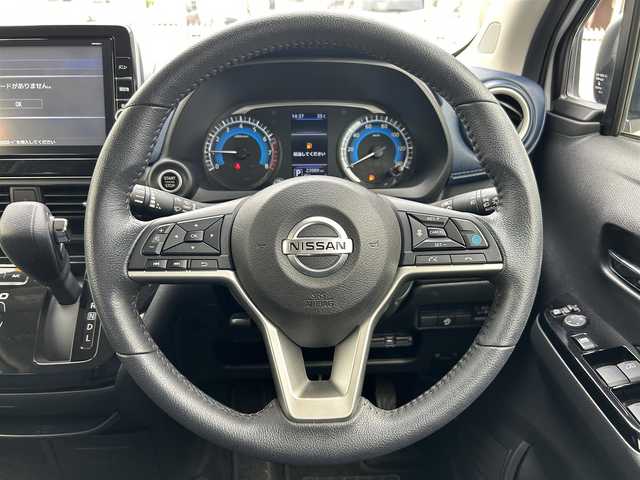 日産 デイズ HWS G ターボ プロパイロットED 滋賀県 2020(令2)年 2.4万km ホワイトパール ガソリン（ハイブリッド）/2WD(FF)/CVT/純正9インチナビ（MM320D-L）/アラウンドビューモニター/ETC/プロパイロット/衝突軽減ブレーキ/コーナーセンサー/横滑り防止装置/電格ウインカーミラー/アイドリングストップ/電動サイドブレーキ/革巻きステアリング/ステアリングスイッチ/オートライト/LEDヘッドライト/フロントフォグ/プッシュスタート/純正フロアマット