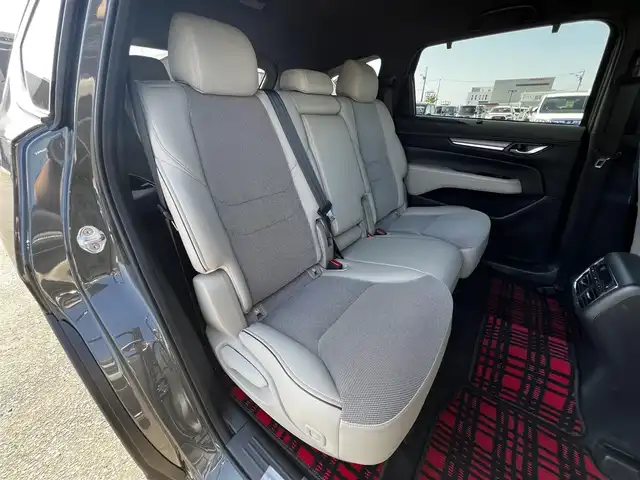 マツダ ＣＸ－８ 25S グランドジャーニー 道央・札幌 2024(令6)年 1.2万km マシーングレープレミアムM ４WD/純正メーカーOPナビ/AM/FM/BT/フルセグ/社外フリップダウンモニター/衝突被害軽減ブレーキ/横滑り防止装置/レーダークルーズコントロール/レーンキープアシスト/クリアランスソナー/ブラインドスポットモニター/バックカメラ/フロントカメラ/サイドカメラ/全方位カメラ/アラウンドビューモニター/ETC/アイドリングストップ/前席パワーシート/メモリーシート/前席＋セカンドシートヒーター/ハーフレザーシート/革巻きステアリング/ステアリングリモコン/ハンドルヒーター/電動パーキング/オートブレーキホールド/自動防眩ミラー/MTモード付AT/プッシュスタート/スマートキー/LEDヘッドライト/オートライト/オートマチックハイビーム/電動格納ミラー/ウィンカーミラー/社外フロアマット
