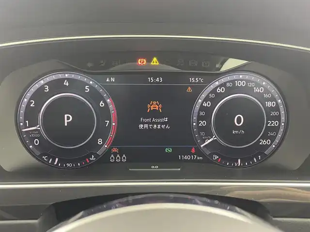 フォルクスワーゲン ティグアン TSI Rライン 埼玉県 2017(平29)年 11.4万km 黒 純正８型ナビ　３６０°　温シート　衝突軽減　レーダークルーズコントロール　ＭＴモード付　ビルトインＥＴＣ　前後ドライブレコーダー　Ｂｌｕｅｔｏｏｔｈ　ＵＳＢ端子　ルーフレール　ＬＥＤヘッドライト 純正19インチアルミ