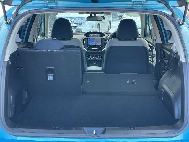 スバル ＸＶ ハイブリッド アドバンス 道央・札幌 2019(平31)年 5.8万km ラグーンブルーP ４WD/ワンオーナー/純正ディーラーOPナビ/CD/DVD/BT/USB/SD/フルセグTV/アイサイト/衝突被害軽減ブレーキ/横滑り防止装置/レーダークルーズコントロール/レーンキープアシスト/リアパーキングセンサー/ブラインドスポットモニター/サイドカメラ/ETC/X-MODE/SI-DRIVE/ECO-C/前席パワーシート/ハーフレザーシート/革巻きステアリング/ステアリングリモコン/パドルシフト/SRH/電動パーキング/オートブレーキホールド/プッシュスタート/スマートキー/LEDヘッドライト/オートライト/フォグランプ/電動格納ミラー/ヒーテッドドアミラー/ウィンカーミラー/純正フロアマット/ドアバイザー