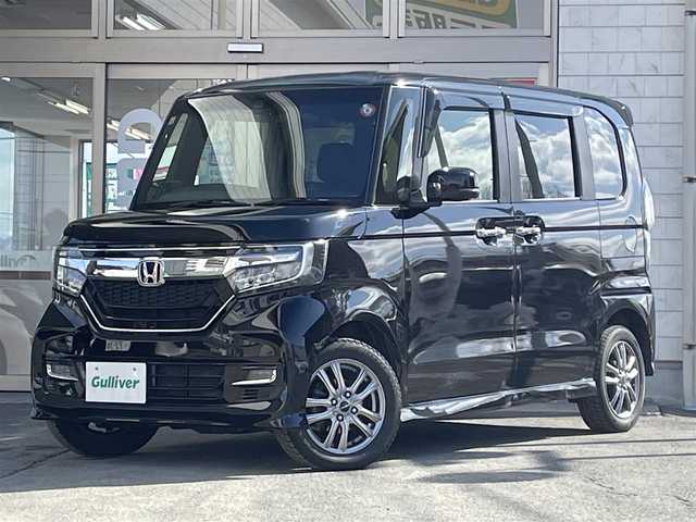 ホンダ Ｎ ＢＯＸ カスタム G L ホンダセンシング 岩手県 2020(令2)年 3.2万km クリスタルブラックパール 社外ＳＤナビ(型式ＡＶＩＣ－ＲＺ５１１)/(DVD、BT、USB、HDMI、AUX、ipod）/フルセグＴＶ　/バックカメラ　/左側電動スライドドア　/社外エンジンスターター/ビルトインＥＴＣ　/ＧＰＳレーダー　/アダクティブクルーズコントロール　/ナビステアリングスイッチ　/オートライト　/フォグランプ/前席シートヒーター/シートリフター/スマートキー×２/ドアバイザー/フロアマット/後席サンシェード/取説　ナビ取説