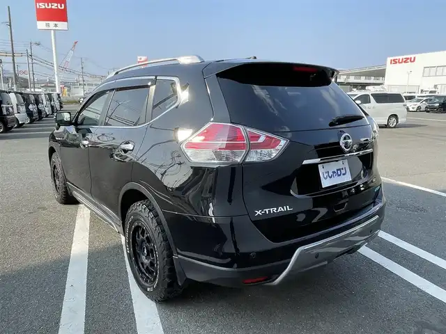 日産 エクストレイル 20X ブラックエクストリーマーX エマB 熊本県 2015(平27)年 8.6万km ダイヤモンドブラック (株)IDOMが運営する【じしゃロン熊本店】の自社ローン専用車両になります。こちらは現金またはオートローンご利用時の価格です。自社ローンご希望の方は別途その旨お申付け下さい　/4WD/純正ナビ/バックカメラ/純正フリップダウンモニター/フルセグテレビ/DVD/CD/Bluetooth接続/ETC/シートヒーター/LEDヘッドライト/オートライト/スマートキー