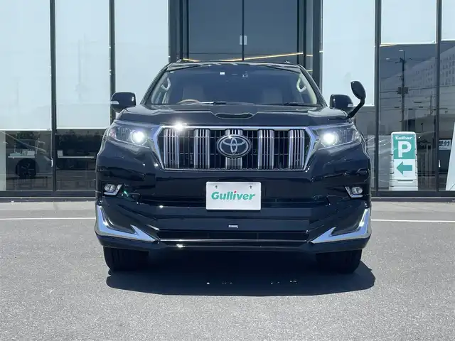 トヨタ ランドクルーザー プラド TX Lパッケージ 茨城県 2021(令3)年 5.3万km ブラック 純正ナビ/【AM・FM・DISC・TV・SD・BT】/サンルーフ/ルーフレール/モデリスタエアロ/モデリスタマフラー/パワーシート/シートヒーター/エアシート/デジタルインナーミラー/レーダークルコン/ETC/Bカメラ/センターデフロック/ダウンヒルアシストコントロール/４WD/ディーゼル車