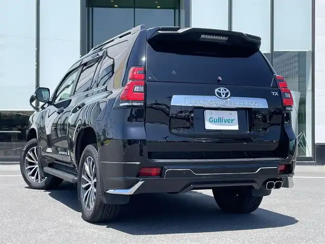 トヨタ ランドクルーザー プラド TX Lパッケージ 茨城県 2021(令3)年 5.3万km ブラック 純正ナビ/【AM・FM・DISC・TV・SD・BT】/サンルーフ/ルーフレール/モデリスタエアロ/モデリスタマフラー/パワーシート/シートヒーター/エアシート/デジタルインナーミラー/レーダークルコン/ETC/Bカメラ/センターデフロック/ダウンヒルアシストコントロール/４WD/ディーゼル車