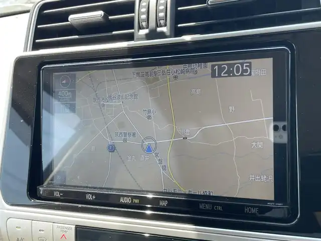 トヨタ ランドクルーザー プラド TX Lパッケージ 茨城県 2021(令3)年 5.3万km ブラック 純正ナビ/【AM・FM・DISC・TV・SD・BT】/サンルーフ/ルーフレール/モデリスタエアロ/モデリスタマフラー/パワーシート/シートヒーター/エアシート/デジタルインナーミラー/レーダークルコン/ETC/Bカメラ/センターデフロック/ダウンヒルアシストコントロール/４WD/ディーゼル車