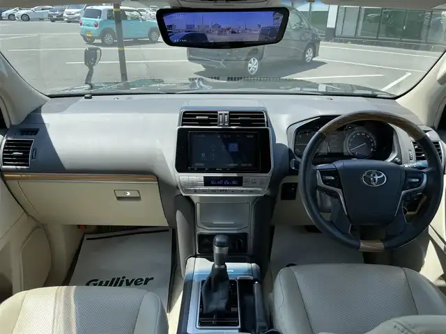 トヨタ ランドクルーザー プラド TX Lパッケージ 茨城県 2021(令3)年 5.3万km ブラック 純正ナビ/【AM・FM・DISC・TV・SD・BT】/サンルーフ/ルーフレール/モデリスタエアロ/モデリスタマフラー/パワーシート/シートヒーター/エアシート/デジタルインナーミラー/レーダークルコン/ETC/Bカメラ/センターデフロック/ダウンヒルアシストコントロール/４WD/ディーゼル車