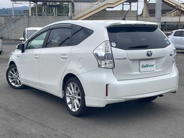 トヨタ プリウス α G ツーリングセレクション 山口県 2011(平23)年 14.5万km ホワイトパールクリスタルシャイン 純正7型ナビ/プッシュスタート/フルセグTV/クルーズコントロール/横滑り防止装置/純正１７インチアルミホイール