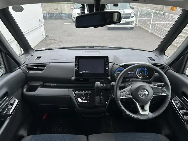 日産 ルークス ハイウェイスター X 佐賀県 2020(令2)年 1.7万km アッシュブラウンM エマージェンシーブレーキ/コーナーセンサー/純正9インチSDナビ/・アラウンドビューモニター/・フルセグTV/BT/CD/DVD/両側パワースライドドア/純正14インチアルミホイール/純正前方ドラレコ(DH5-D)/オートライト/LEDヘッドライト/フォグランプ/リアサーキュレーター/リアサンシェード/プッシュスタート/電動格納ミラー/ETC/ISOFIX/スペアキー×１