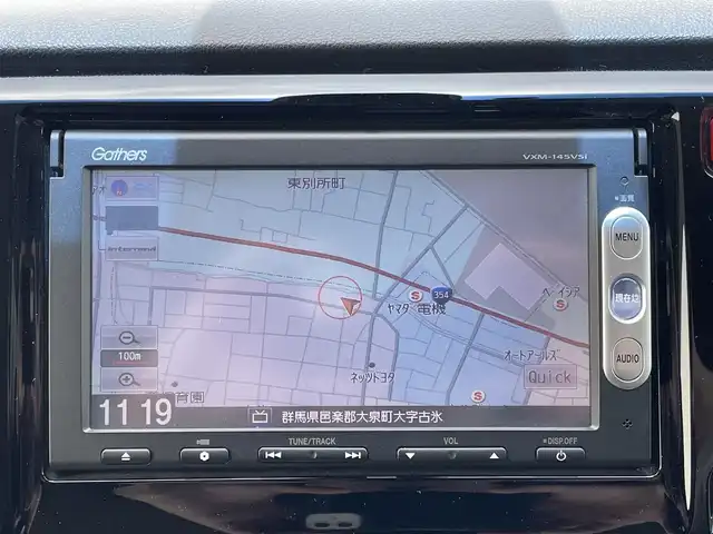 ホンダ Ｎ ＷＧＮ G コンフォートパッケージ 群馬県 2014(平26)年 9.5万km プレミアムブルームーンパール 純正SDナビ/プッシュスタート/前席シートヒーター/ETC/純正フロアマット/オートエアコン/オートライト/ワンセグTV/横滑り防止/Bluetooth接続/CD・DVD再生/スマートキー(スペア有)/カーテンエアバック/HIDヘッドライト