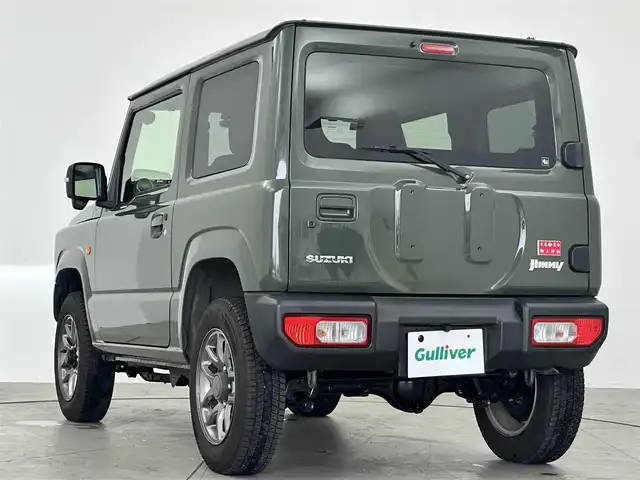 スズキ ジムニー XC 愛知県 2019(令1)年 4.9万km ジャングルグリーン 4WD/純正8インチSDナビ/フルセグTV/ドライブレコーダー/ビルトインETC/ステアリングリモコン/クルーズコントロール/シートヒーター/純正フロアマット/スズキセーフティサポート/　　・衝突軽減システム/　　・誤発進抑制機能/　　・車線逸脱警報機能/ヒルディセントコントロール/盗難防止機能/スペアタイヤ/スマートキー/スペアキー