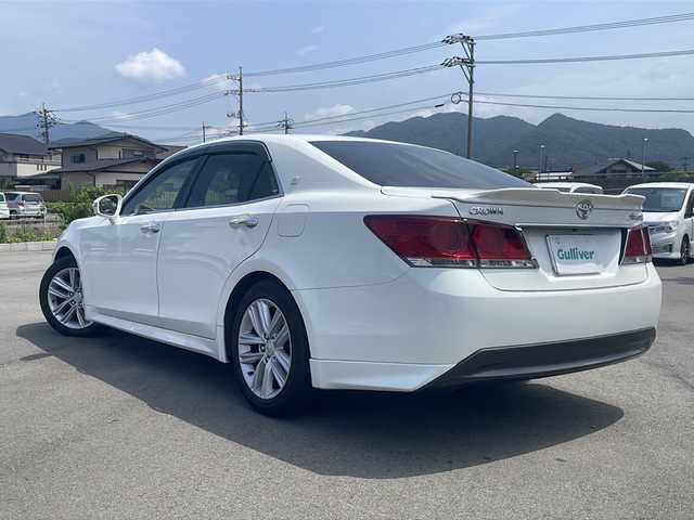 トヨタ クラウン アスリート S 山口県 2013(平25)年 8.3万km ホワイトパールクリスタルシャイン ワンオーナー/純正HDDナビ/フルセグテレビ/Bluetooth接続/クルーズコントロール/シートヒーター/エアシーター/バックカメラ/純正フロアマット/純正17インチアルミホイール/サンルーフ/ETC
