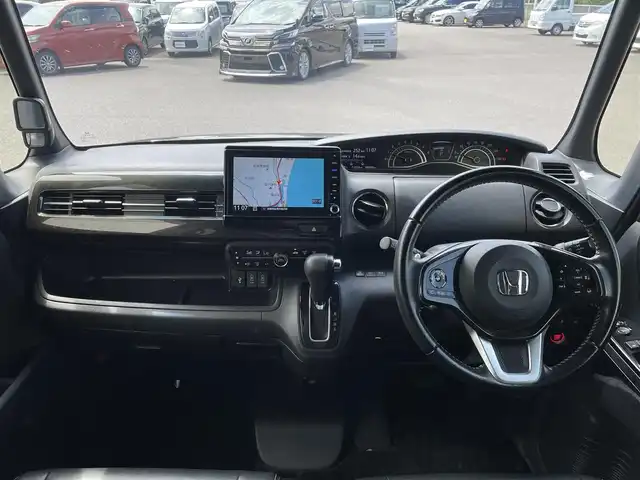 ホンダ Ｎ ＢＯＸ カスタム G EX ターボ ホンダセンシング 宮崎県 2019(令1)年 10.7万km クリスタルブラックパール 純正ナビ/　(AM/FM/DVD/BT/TV)/両側パワースライドドア/ドライブレコーダー/社外アルミ　15インチ/クルーズコントロール/バックカメラ/USBポート×３/パドルシフト/ETC