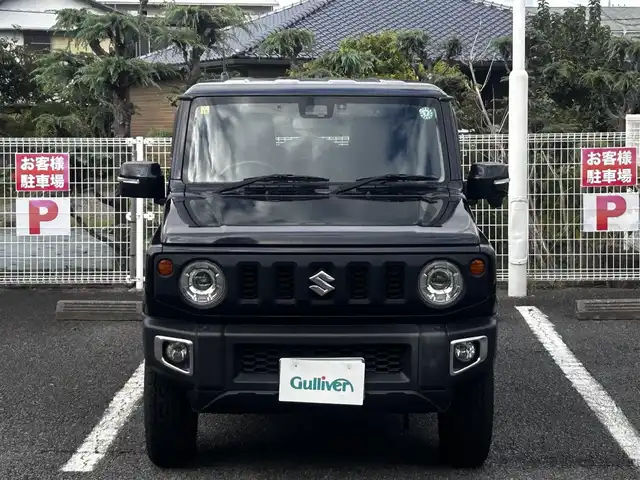 スズキ ジムニー XC 静岡県 2020(令2)年 5.5万km ブルーイッシュブラックパール3 ユーザー買取車両/ワンオーナー/純正SDナビ(CN-RZ856)/　【CD/DVD/BT/地デジTV】/純正LEDヘッドライト/衝突被害軽減システム/クルーズコントロール/バックカメラ/ドライブレコーダー/純正シートカバー/シートヒーター/スマートキー/プッシュスタート/背面タイヤ/ETC/USBポート×2/新車時保証書/取扱説明書/スペアキー×1