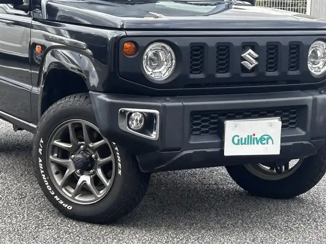 スズキ ジムニー XC 静岡県 2020(令2)年 5.5万km ブルーイッシュブラックパール3 ユーザー買取車両/ワンオーナー/純正SDナビ(CN-RZ856)/　【CD/DVD/BT/地デジTV】/純正LEDヘッドライト/衝突被害軽減システム/クルーズコントロール/バックカメラ/ドライブレコーダー/純正シートカバー/シートヒーター/スマートキー/プッシュスタート/背面タイヤ/ETC/USBポート×2/新車時保証書/取扱説明書/スペアキー×1