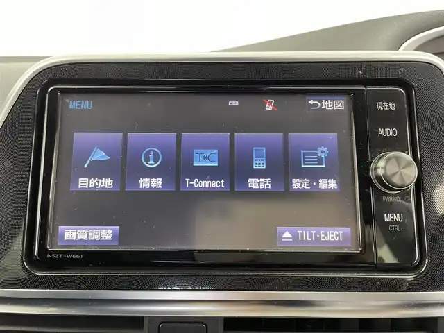 トヨタ シエンタ G 大分県 2017(平29)年 9.3万km ブラックマイカ 純正ナビ/フルセグ/DVD/Bluetooth/バックカメラ/両側パワスラ/オートLEDライト/プリクラッシュ/レーンディパチャーアラート/フリップダウンモニター/スマートキー/保証書