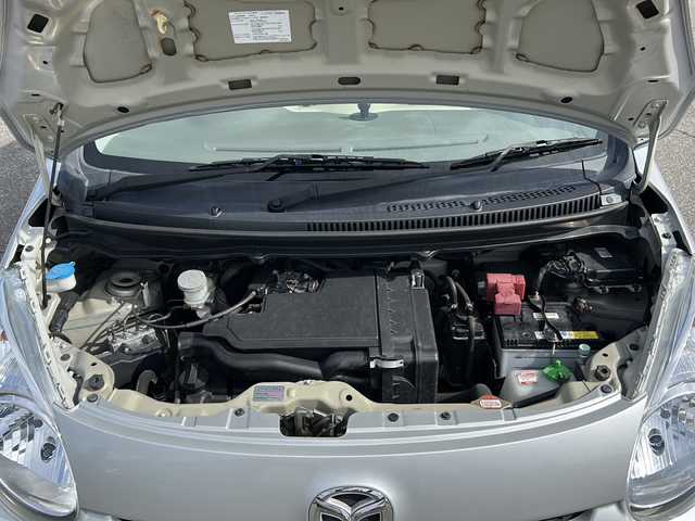 マツダ キャロル GS 富山県 2012(平24)年 9.4万km シルキーシルバーメタリック 禁煙車/電動格納ミラー/盗難防止装置/リモコンキー/CDプレイヤー/AM/FMラジオ/社外フロアマット