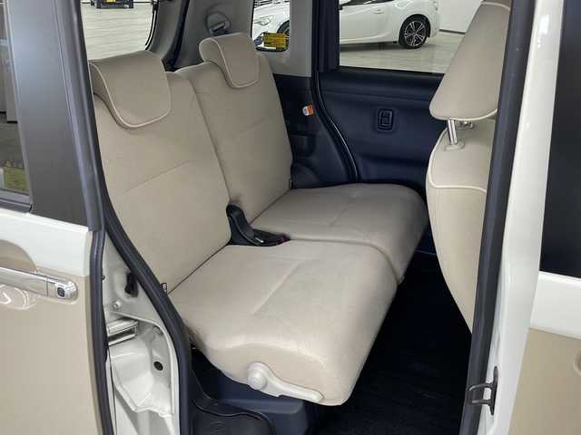 ダイハツ ムーヴ キャンバス X LTD メイクアップ SA Ⅲ 長崎県 2018(平30)年 2.7万km パールホワイトⅢ/ナチュラルベージュマイカメタリック 2トーン 純正メモリナビ（NMZK-W73D）/（フルセグ/DVD/CD/Bluetootｈ）/バックカメラ/両側パワースライド/衝突軽減ブレーキ/横滑り防止機能/レーンキープアシスト/ドライブレコーダー前後/ＥＴＣ/純正フロアマット/オートライト/オートマチックハイビーム/エンジンスタートボタン/パワーステアリング/パワーウィンドウ/アイドリングストップ/盗難防止装置/スマートキー/ベンチシート/保証書/取扱説明書