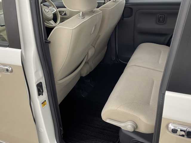 ダイハツ ムーヴ キャンバス X LTD メイクアップ SA Ⅲ 長崎県 2018(平30)年 2.7万km パールホワイトⅢ/ナチュラルベージュマイカメタリック 2トーン 純正メモリナビ（NMZK-W73D）/（フルセグ/DVD/CD/Bluetootｈ）/バックカメラ/両側パワースライド/衝突軽減ブレーキ/横滑り防止機能/レーンキープアシスト/ドライブレコーダー前後/ＥＴＣ/純正フロアマット/オートライト/オートマチックハイビーム/エンジンスタートボタン/パワーステアリング/パワーウィンドウ/アイドリングストップ/盗難防止装置/スマートキー/ベンチシート/保証書/取扱説明書