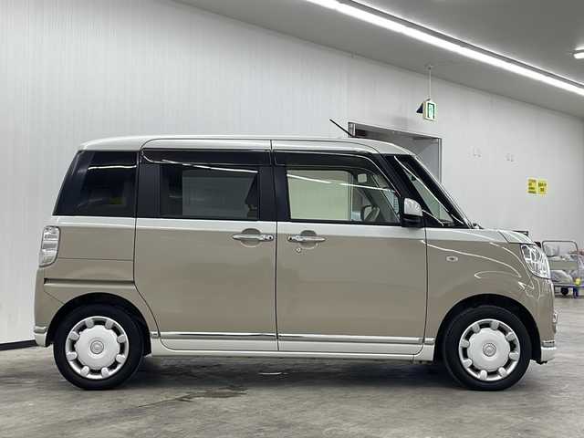 ダイハツ ムーヴ キャンバス X LTD メイクアップ SA Ⅲ 長崎県 2018(平30)年 2.7万km パールホワイトⅢ/ナチュラルベージュマイカメタリック 2トーン 純正メモリナビ（NMZK-W73D）/（フルセグ/DVD/CD/Bluetootｈ）/バックカメラ/両側パワースライド/衝突軽減ブレーキ/横滑り防止機能/レーンキープアシスト/ドライブレコーダー前後/ＥＴＣ/純正フロアマット/オートライト/オートマチックハイビーム/エンジンスタートボタン/パワーステアリング/パワーウィンドウ/アイドリングストップ/盗難防止装置/スマートキー/ベンチシート/保証書/取扱説明書