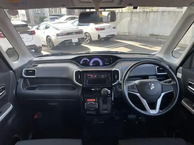 スズキ ソリオ バンディット HV MV 宮城県 2017(平29)年 5.4万km プレミアムシルバーメタリック ワンオーナー/社外デジタルオーディオ/AM/FM/AUX/CD/片側パワースライドドア/ステアリングスイッチ/純正アルミ夏タイヤ15インチ/社外アルミ冬タイヤ15インチ/純正フロアマット/横滑り防止装置/アイドリングストップ/ウィンカードアミラー/電動格納ミラー/LEDライト/ETC/プッシュスタート/保証書・記録簿・取扱説明書
