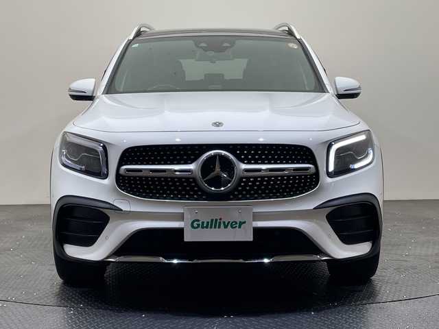 メルセデス・ベンツ ＧＬＢ２００ｄ AMGライン 愛媛県 2020(令2)年 3.8万km ポーラホワイト パノラミックスライディングルーフ/レザーエクスクルーシブパッケージ（レッド）/ナビゲーションパッケージ/アドバンスドパッケージ/　ヘッドアップディスプレイ/アドバンスドサウンド//マルチビームLED/レーダーセーフティパッケージ/19インチアルミホイール/全周囲カメラ/フットトランクオープナー/ETC/キーレスゴー