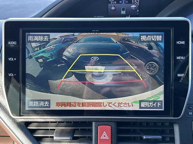 トヨタ エスクァイア ハイブリッド Gi プレミアムパッケージ 岐阜県 2018(平30)年 4.9万km ホワイトパールクリスタルシャイン 純正SDナビ　/両側パワースライド　/バックモニター　/フルセグTV　/ETC　/LEDヘッドライト/ハーフレザーシート　/シートヒーター　/ドライブレコーダー　/オートライト　/コーナーセンサー　/純正ホイール/レーンキープアシスト/クルーズコントロール/スマートキー/プッシュスタート/衝突被害軽減システム