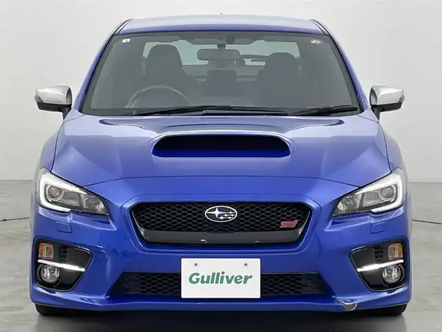 スバル ＷＲＸ ＳＴＩ STI タイプS 福岡県 2014(平26)年 4.8万km WRブルーパール 社外ナビ（ＢＴ，フルセグＴＶ）　/バックカメラ　/ＥＴＣ　/横滑り防止装置　/プッシュスタート　/ハーフレザーシート　/パワーシート　/ＳＴＩ専用シート／１８インチＡＷ　/ＬＥＤライト　/オートライト　/ドアバイザー