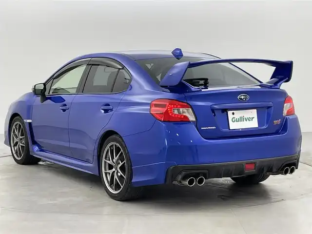 スバル ＷＲＸ ＳＴＩ STI タイプS 福岡県 2014(平26)年 4.8万km WRブルーパール 社外ナビ（ＢＴ，フルセグＴＶ）　/バックカメラ　/ＥＴＣ　/横滑り防止装置　/プッシュスタート　/ハーフレザーシート　/パワーシート　/ＳＴＩ専用シート／１８インチＡＷ　/ＬＥＤライト　/オートライト　/ドアバイザー