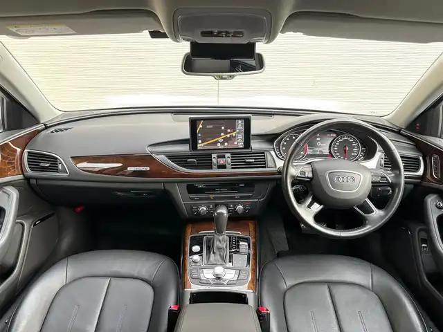 アウディ Ａ６ 2．0 TFSI クワトロ 山梨県 2016(平28)年 5.4万km グレイシアホワイトメタリック 黒革/マトリクスLEDヘッドライト/オートライト/オートハイビーム/シーケンシャルウィンカー/アシスタンスパッケージ/ACC/アウディサイドアシスト/アウディレーンキープアシスト/アウディプレセンス/純正MMIナビ/バックカメラ/フルセグTV/前席シートヒーター/純正18インチAW