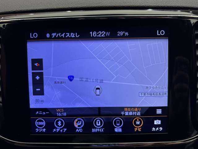 クライスラー・ジープ ジープ グランドチェロキー ラレード 千葉県 2019(令1)年 4.8万km ダイヤモンドブラッククリスタル 純正ナビ　/バックカメラ　/クルーズコントロール　/ＨＩＤヘッドライト　/オートライト　/ドライブレコーダー　/パワーシート　/パークセンス　/パドルシフト　/ＥＴＣ　/純正ＡＷ有
